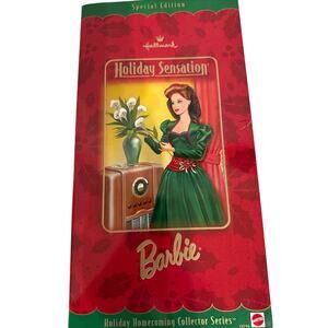 Vintage 1998 Mattel Holiday Sensation Barbie #19792 Hallmark Special Edition NIB